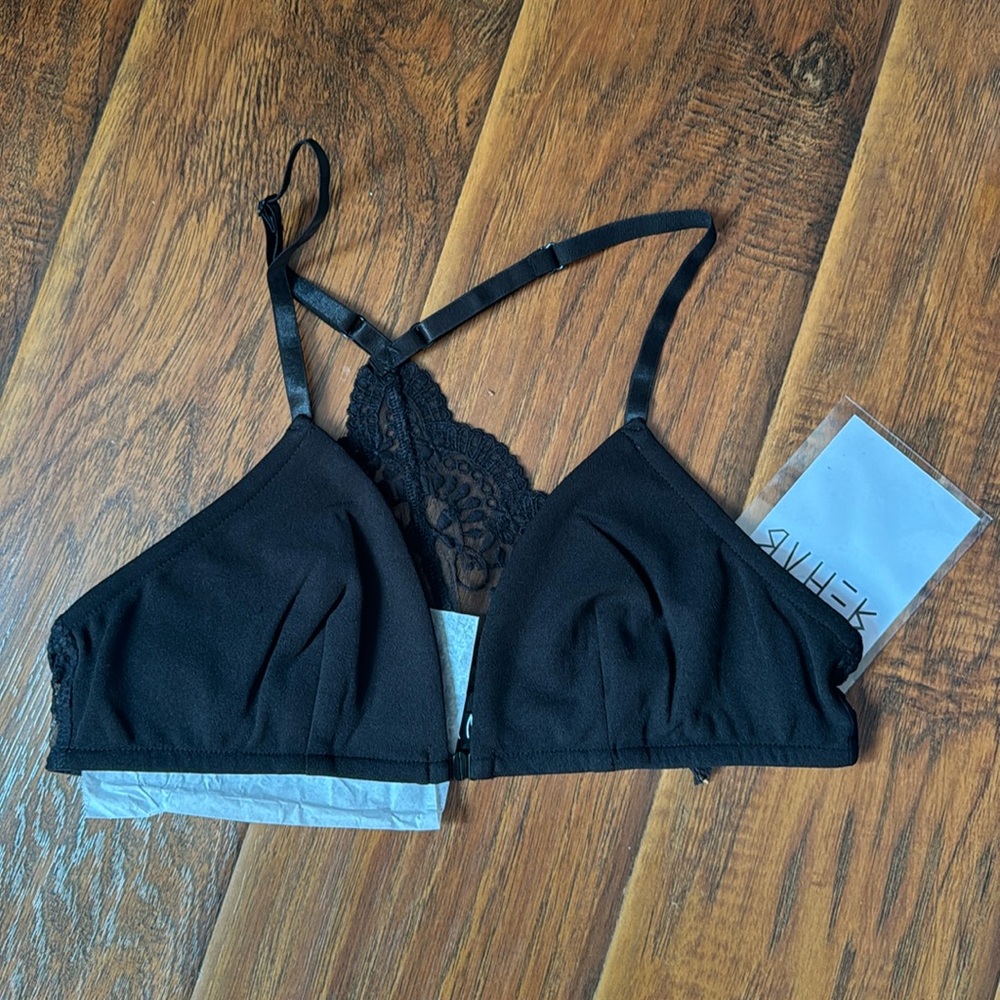 Lace bra top